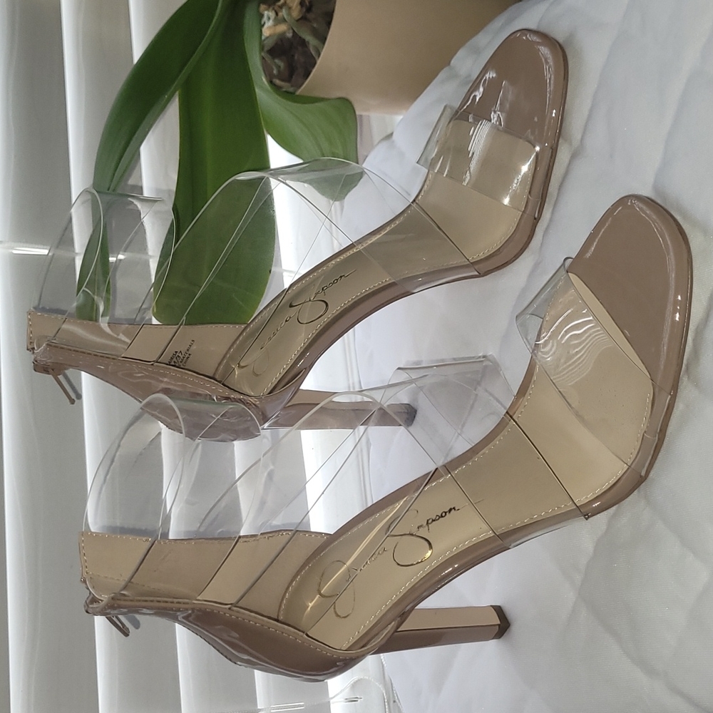 Jessica Simpson Nude Strappy Heel